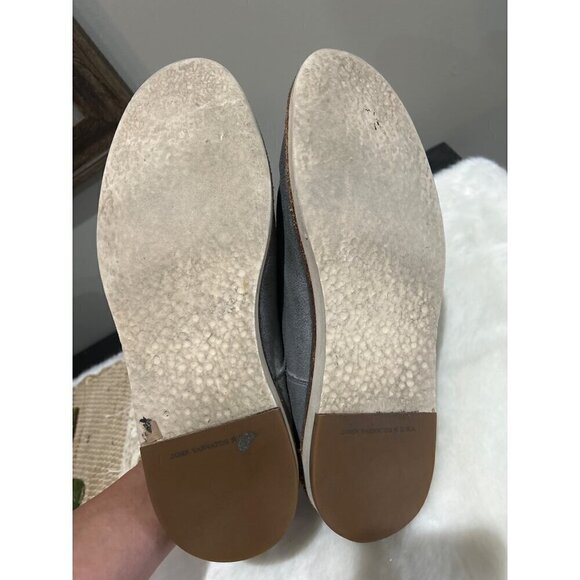 John Varvatos Laceless Derby Slip On Shoes Grey Mens Size 9 main image 8